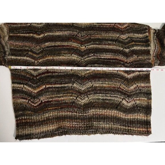 R D Style Mixed Stripe Pullover Women’s L Multicolour Jumper - Picture 7 of 11